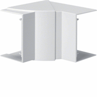Hager BR651004H9016 - BR65 binnenhoek 68x100 mm, variabel, halogeenvrij, verkeerswit