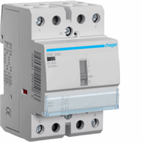 Hager ERD240 - Magneetschakelaar 40 A met handbediening, 2 maak, 24 V AC 50Hz