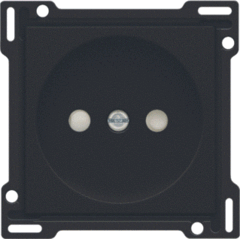 Niko 124-66501 - Afwerkingsset voor stopcontact zonder aarding met beschermingsafsluite