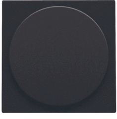 Niko 124-31003 - Afwerkingsset voor draaiknopdimmer of extensie, incl. draaiknop, dark