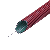 FRÄNKISCHE - 19217040 - flex rood 40mm met trekdraad rol 50 meter