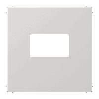 Jung LS1969USBLG - afdek.ls990 li.grijs v.usb laadcontactds