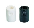 Klemnippel zwart met binnendraad 7,5mm 601235 (zak van 10 stuks)