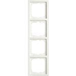 Busch Jaeger 2CKA001754A4417 - afdekraam 4-voudig 1724-884k mat wit future
