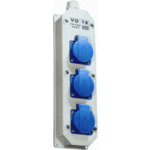 Hateha 12.112.000 - nylon wcd randaarde vd16/3 waterdicht opbouw voorbedraad