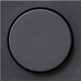 Gira 065028 - inzetplaat + knop dimmer antraciet 55