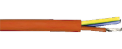 Bohm siliconenkabel 3x1 sihf 180graden per meter